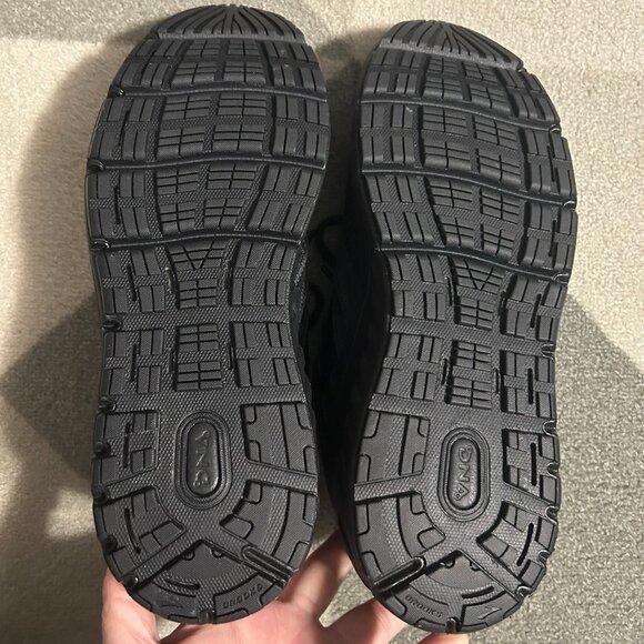 Brooks ⭐️EUC⭐ Men's Addiction 13 Running Sneakers Black/Ebony Men's 9.5 WIDE - Picture 11 of 12